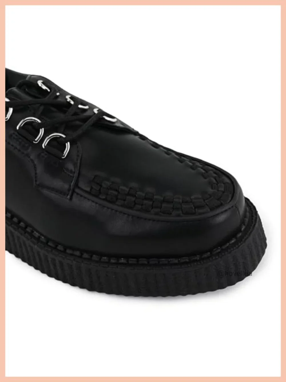 TUK Anarchic Faux Leather Creeper Platform Shoes - Unisex
